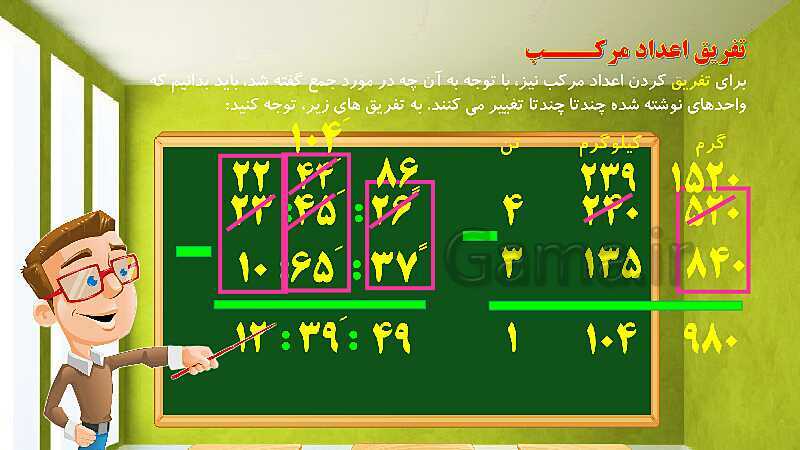 پاورپوینت آموزش فصل اول ریاضی پنجم ابتدایی: عددنویسی و الگوها- پیش نمایش