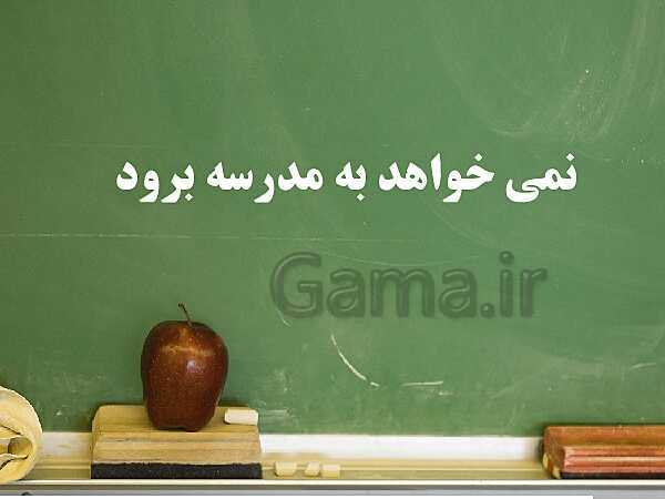 پاورپوینت مشکلات مدرسه و تحصیل- پیش نمایش