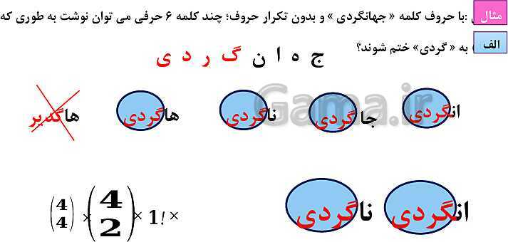 پاورپوینت فصل 6: شمارش، بدون شمردن (درس 1 تا 3) | ریاضی دهم- پیش نمایش