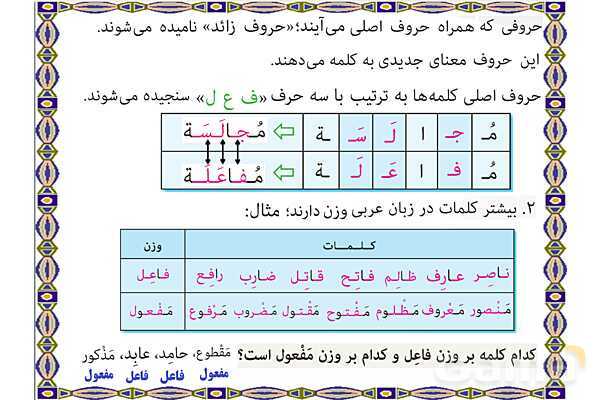 پاورپوینت آموزشی درس 2 عربی نهم- پیش نمایش