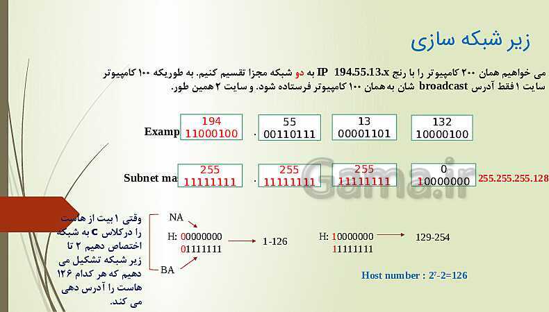 پاور پوینت پودمان دوم درس نصب و نگهداری تجهبزات شبکه و سخت افزار | راه اندازی شبکه - بخش اول- پیش نمایش