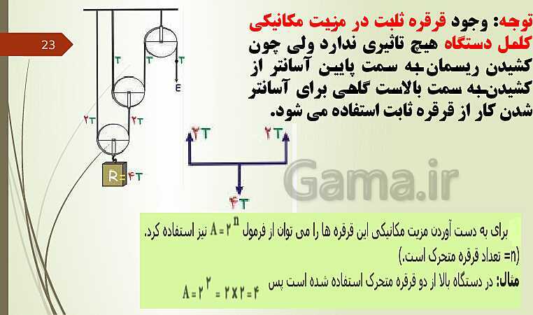 پاورپوینت فصل 9: ماشین های ساده | تدریس علوم پایه نهم- پیش نمایش