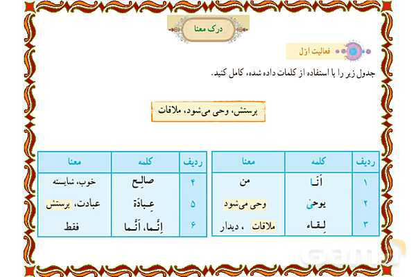 پاورپوینت آموزشی درس 9 قرآن هفتم- پیش نمایش
