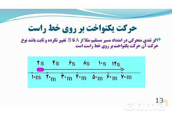 پاورپوینت فصل 4: حرکت | تدریس علوم پایه نهم- پیش نمایش