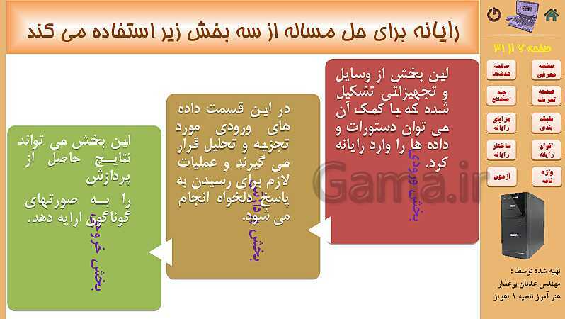 پاورپوینت کتاب مفاهیم پایه فناوری اطلاعات | فصل 1: شناخت مفاهیم اولیه و اساسی رایانه- پیش نمایش