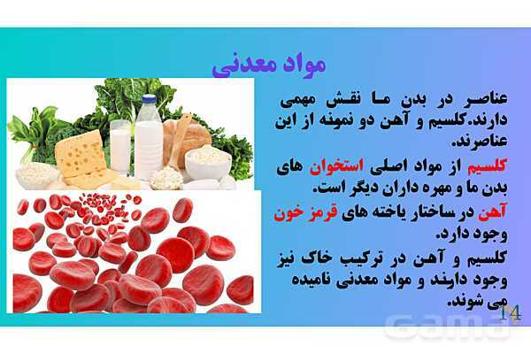 پاورپوینت کنفرانس علوم تجربی هفتم | فصل 12:سفره سلامت- پیش نمایش
