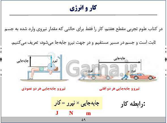 پاورپوینت آموزش فیزیک هفتم | فصل‌های 1 و 2 و 8 و 9 و 10 کتاب علوم- پیش نمایش