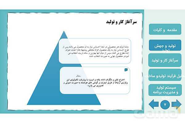 پاورپوینت پودمان اول: تولید و مدیریت تولید | کتاب درسی مدیریت تولید- پیش نمایش