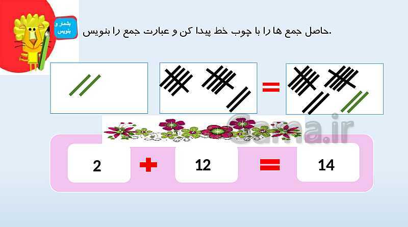 تدریس تم 18 ریاضی اول ابتدایی: شمردن چندتایی- پیش نمایش