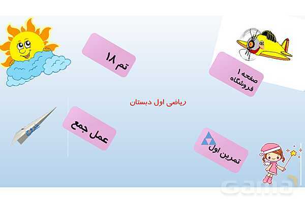 تدریس تم 18 ریاضی اول ابتدایی: شمردن چندتایی- پیش نمایش