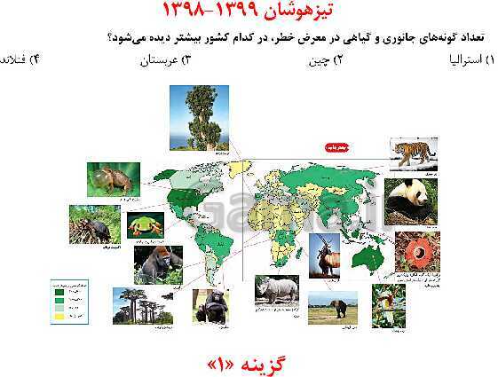 مرور و حل تست بخش جغرافیای کتاب مطالعات نهم برای آزمون‌های مدارس برتر- پیش نمایش