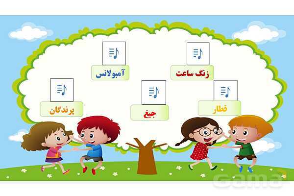 پاورپوینت آموزشی آشنایی با انواع صداها (گوش نواز، گوش خراش، پیامرسان)- پیش نمایش