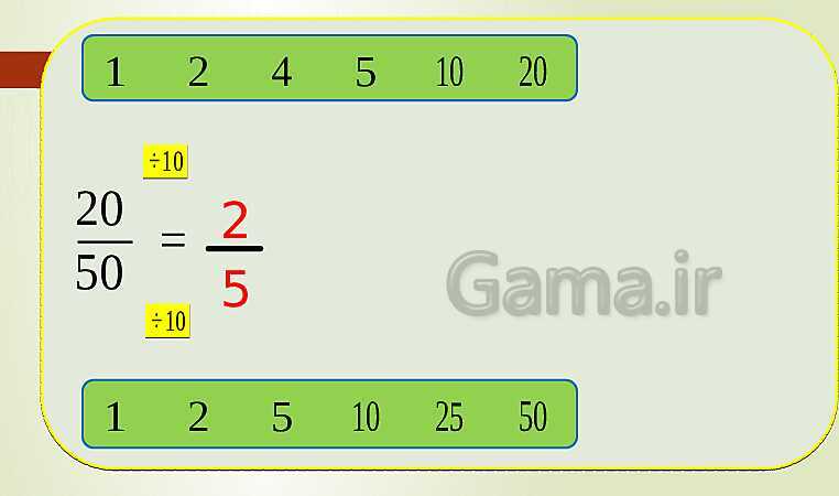 پاورپوینت تدریس فصل دوم ریاضی پنجم ابتدائی | درس 5: ضرب عددهای مخلوط- پیش نمایش