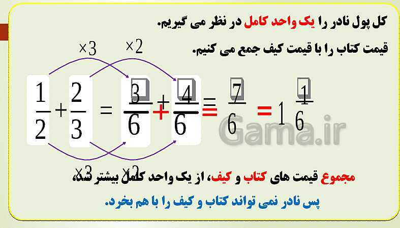 پاورپوینت تدریس فصل دوم ریاضی پنجم ابتدائی | تمرین های مرور فصل دوم- پیش نمایش