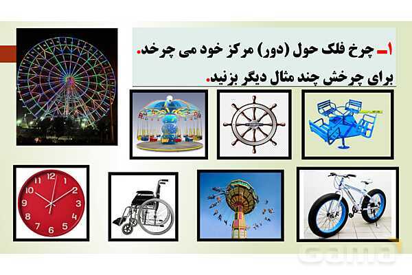 پاورپوینت تدریس فصل چهارم ریاضی پنجم ابتدائی | درس 2: تقارن مرکزی- پیش نمایش