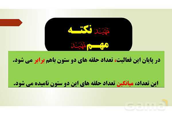 پاورپوینت تدریس فصل 7 ریاضی پنجم ابتدائی | درس 2: میانگین- پیش نمایش