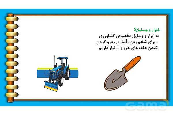 پاور پوینت درس 5 مطالعات ششم: عوامل موثر در کشاورزی- پیش نمایش