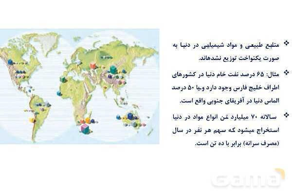 پاورپوینت آموزش فصل اول شیمی یازدهم: قدر هدایای زمینی را بدانیم- پیش نمایش