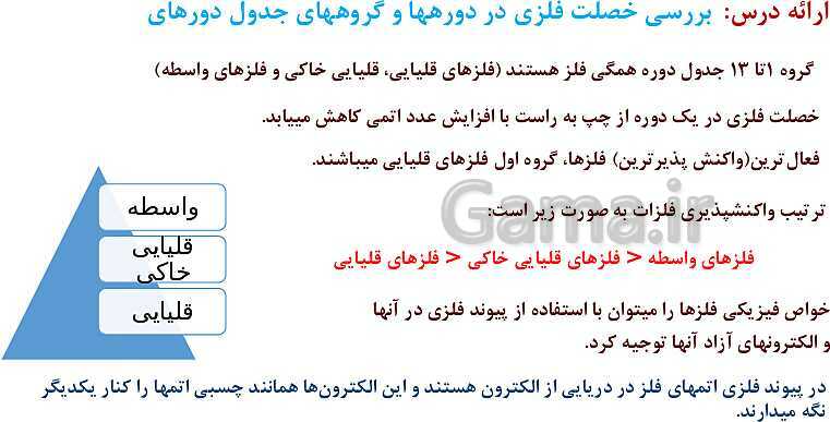 پاورپوینت آموزش فصل اول شیمی یازدهم: قدر هدایای زمینی را بدانیم- پیش نمایش