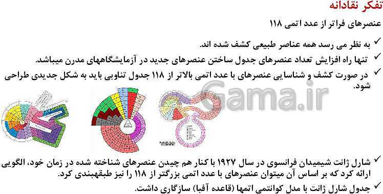 پاورپوینت آموزش فصل اول شیمی یازدهم: قدر هدایای زمینی را بدانیم- پیش نمایش