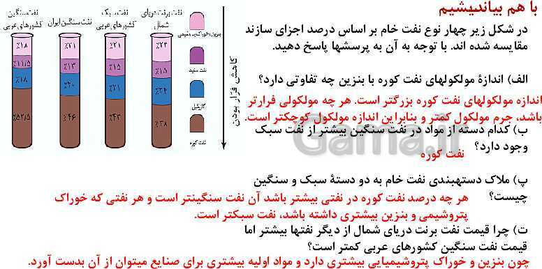 پاورپوینت آموزش فصل اول شیمی یازدهم: قدر هدایای زمینی را بدانیم- پیش نمایش