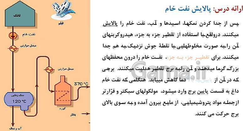 پاورپوینت آموزش فصل اول شیمی یازدهم: قدر هدایای زمینی را بدانیم- پیش نمایش