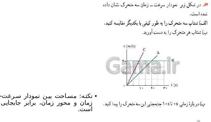 پاورپوینت تدریس فصل 1 فیزیک دوازدهم تجربی | حرکت بر خط راست- پیش نمایش