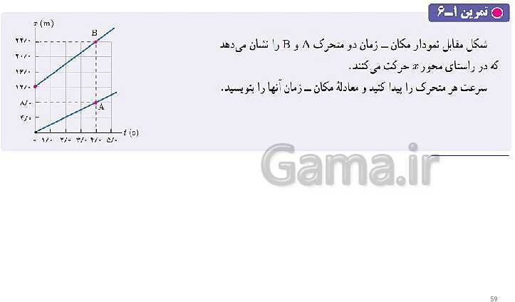 پاورپوینت تدریس فصل 1 فیزیک دوازدهم تجربی | حرکت بر خط راست- پیش نمایش