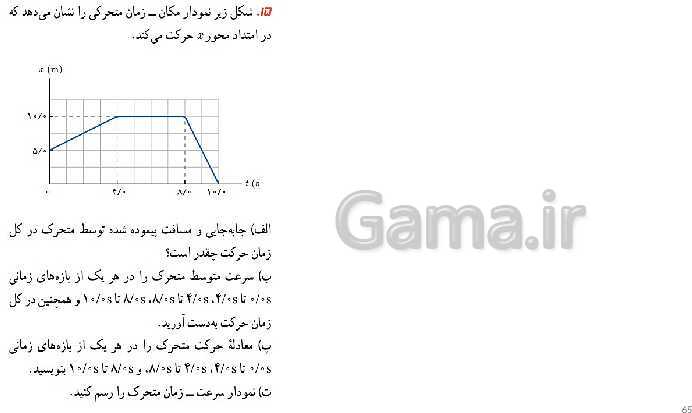 پاورپوینت تدریس فصل 1 فیزیک دوازدهم تجربی | حرکت بر خط راست- پیش نمایش