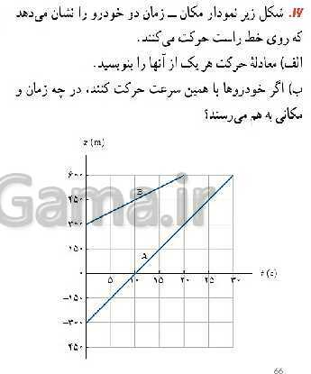 پاورپوینت تدریس فصل 1 فیزیک دوازدهم تجربی | حرکت بر خط راست- پیش نمایش