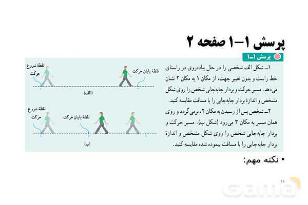 پاورپوینت تدریس فصل 1 فیزیک دوازدهم تجربی | حرکت بر خط راست- پیش نمایش