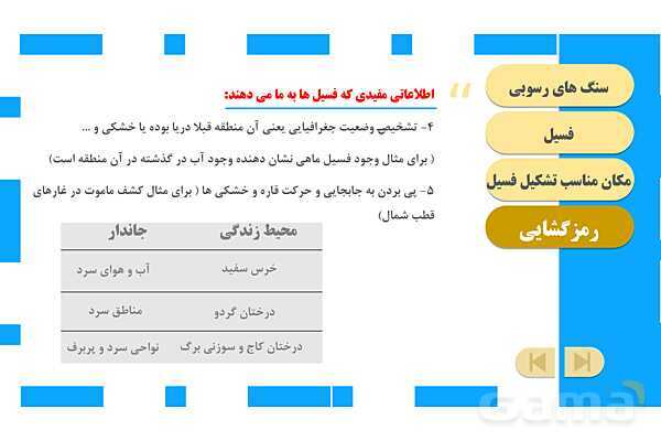 پاورپوینت آموزش و حل فعالیتهای کتاب علوم تجربی پنجم | درس 4 برگی از تاریخ زمین- پیش نمایش