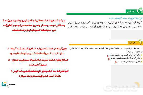 پاورپوینت آموزش و حل فعالیتهای کتاب علوم تجربی پنجم | درس 11 بکارید و بخورید- پیش نمایش