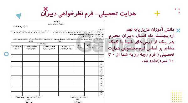 پاورپوینت مشاوره انتخاب رشته پایه نهم- پیش نمایش