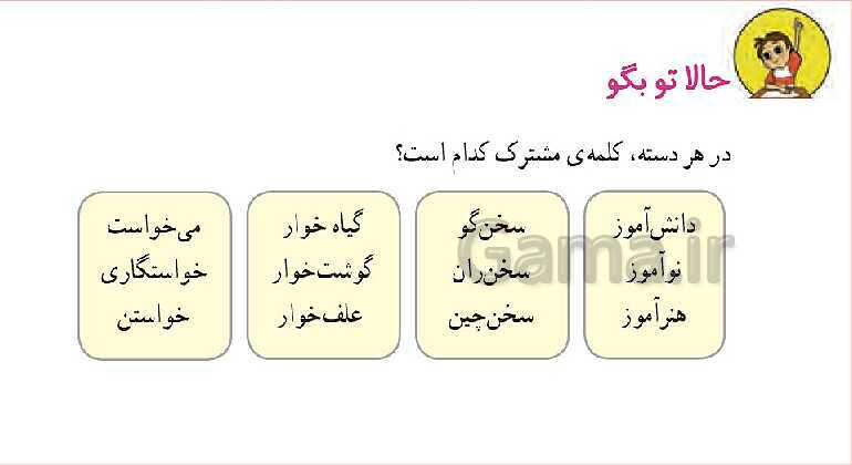 پاورپوینت تدریس درس 6: کوشا و نوشا | فارسی پایه‌ی دوم دبستان- پیش نمایش