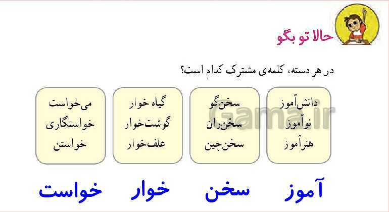 پاورپوینت تدریس درس 6: کوشا و نوشا | فارسی پایه‌ی دوم دبستان- پیش نمایش