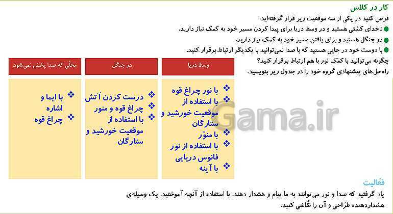 پاورپوینت تدریس درس 6: پیام رمز را پیدا کن 2 | علوم تجربی دوم دبستان- پیش نمایش