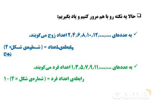 پاورپوینت فصل 1 ریاضی ششم دبستان | عدد و الگوهای عددی- پیش نمایش