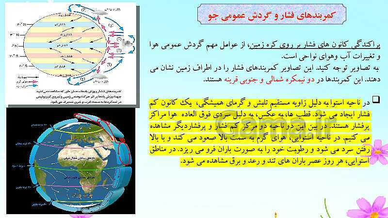 پاورپوینت آموزش کتاب درسی جغرافیا (2) یازدهم دبیرستان | درس 3: نواحی آب و هوایی- پیش نمایش