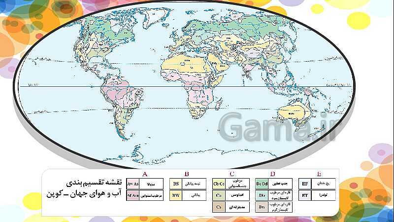 پاورپوینت آموزش کتاب درسی جغرافیا (2) یازدهم دبیرستان | درس 3: نواحی آب و هوایی- پیش نمایش