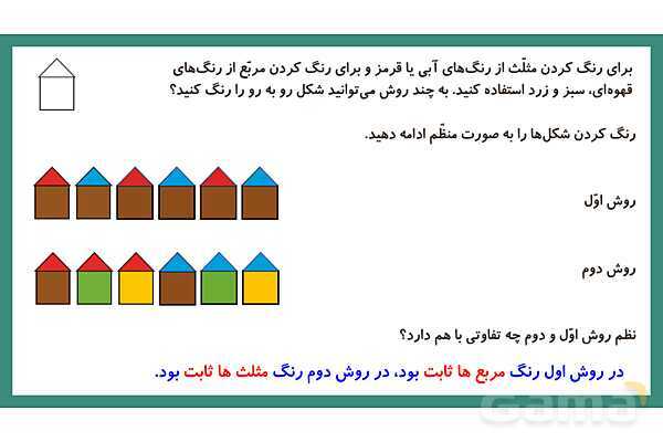 پاورپوینت فصل دوم درس حل مسئله و راهبرد الگوسازی- پیش نمایش