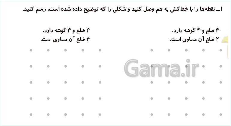 پاورپوینت فصل سوم درس 2: روابط بین شکل‌ها- پیش نمایش