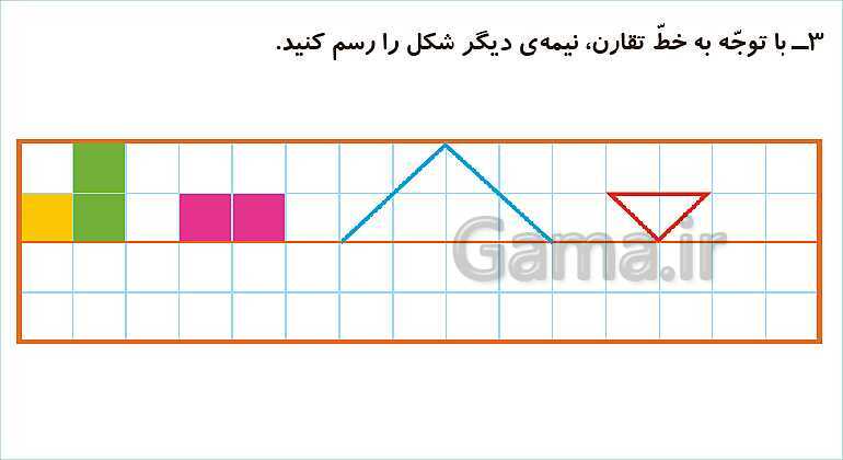 پاورپوینت فصل سوم درس 3: تقارن- پیش نمایش