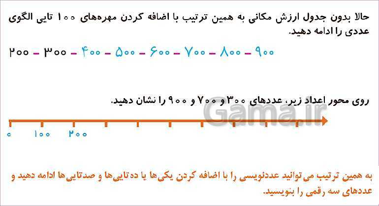 پاورپوینت فصل چهارم درس 3: عددهای سه رقمی تقریبی- پیش نمایش