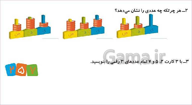 پاورپوینت مرور فصل چهارم: عددهای سه رقمی- پیش نمایش