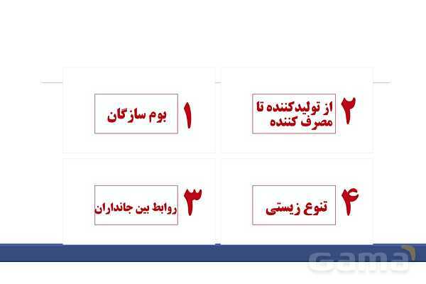 پاورپوینت تدریس فصل پانزدهم علوم تجربی نهم: باهم زیستن- پیش نمایش