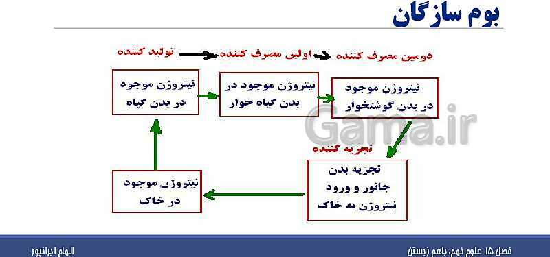 پاورپوینت تدریس فصل پانزدهم علوم تجربی نهم: باهم زیستن- پیش نمایش