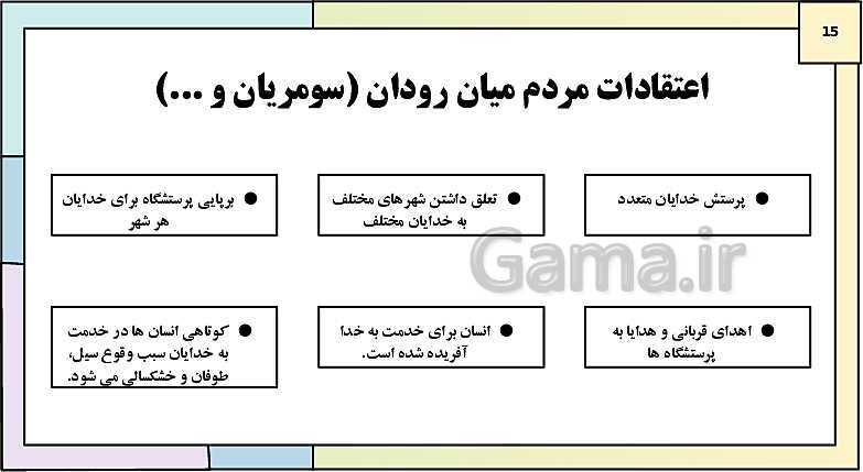 پاورپوینت تدریس درس چهارم تاریخ دهم: پیدایش تمدن؛ بین النهرین و مصر- پیش نمایش