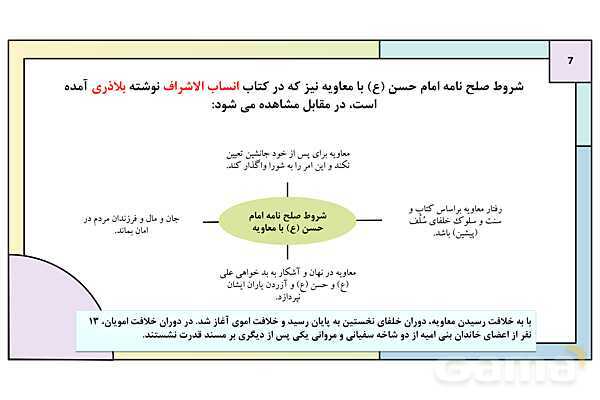 پاورپوینت تدریس درس 6: امویان بر مسند قدرت | کتاب درسی تاریخ یازدهم انسانی- پیش نمایش