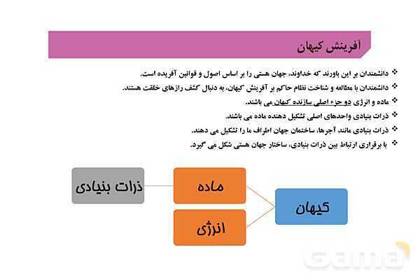 پاورپوینت فصل 1: آفرینش کیهان و تکوین زمین | زمین شناسی یازدهم (چاپ 1403)- پیش نمایش